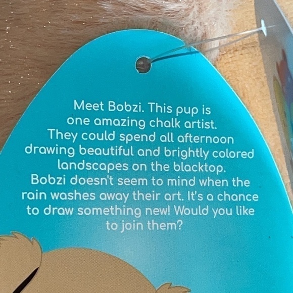 NWT Squishmallows Bobzi The Pekingese - Picture 4 of 4